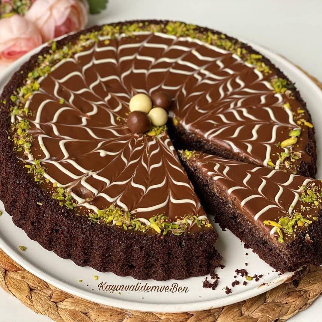طرز تهیه کیک خیس شکلاتی (روش 2)