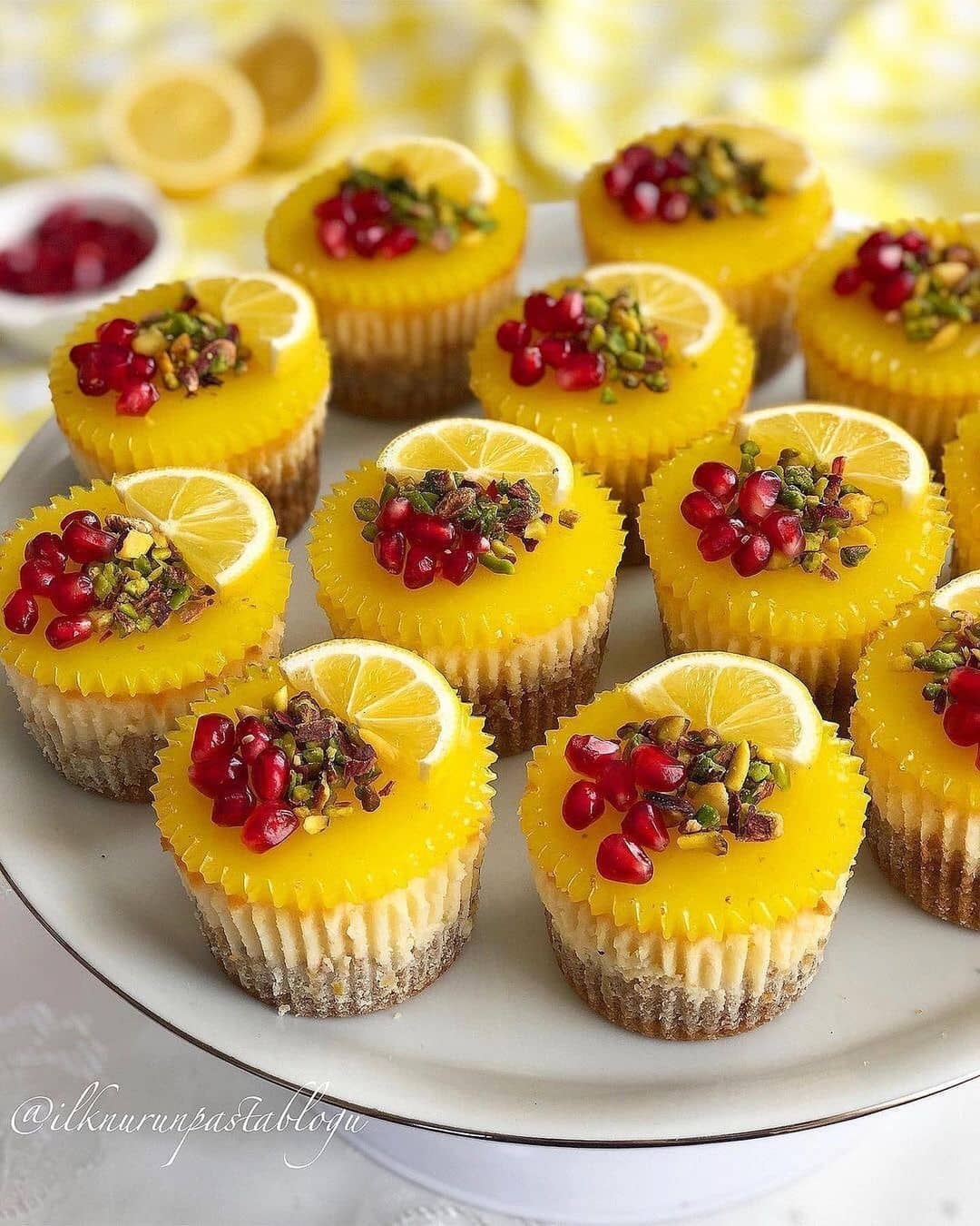 طرز تهیه چیزکیک لیمویی (روش 2)