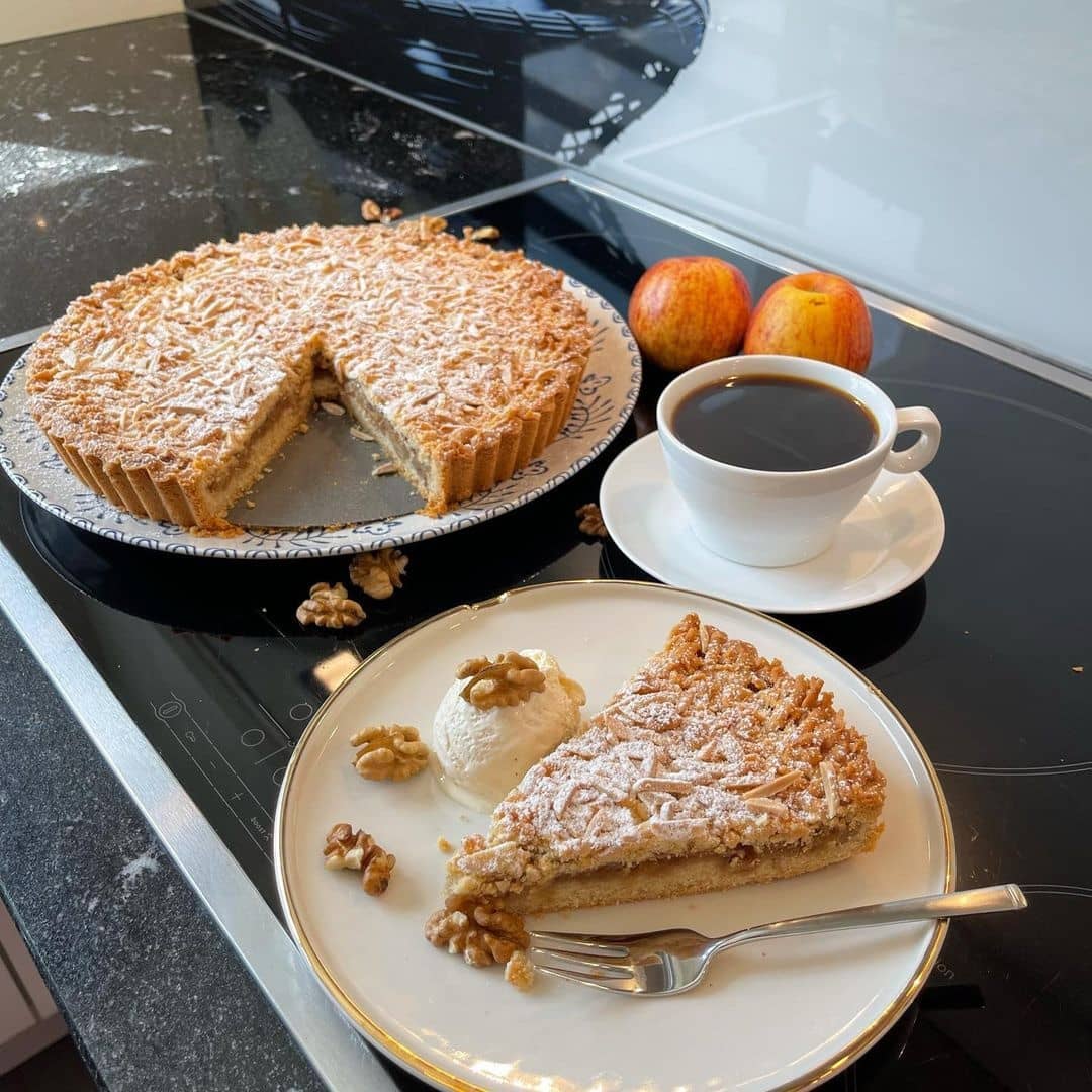 طرز تهیه تارت سیب (روش 2)