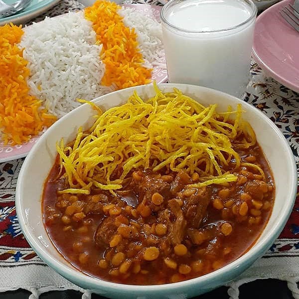 عوامل خوشرنگ شدن قیمه